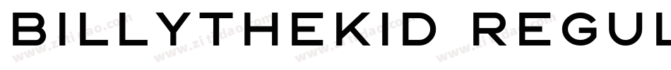 BILLYTHEKID Regular字体转换